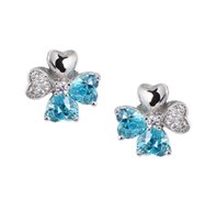 Orecchini Bluamante Donna in Argento Cubic Zirconia BOR234PH